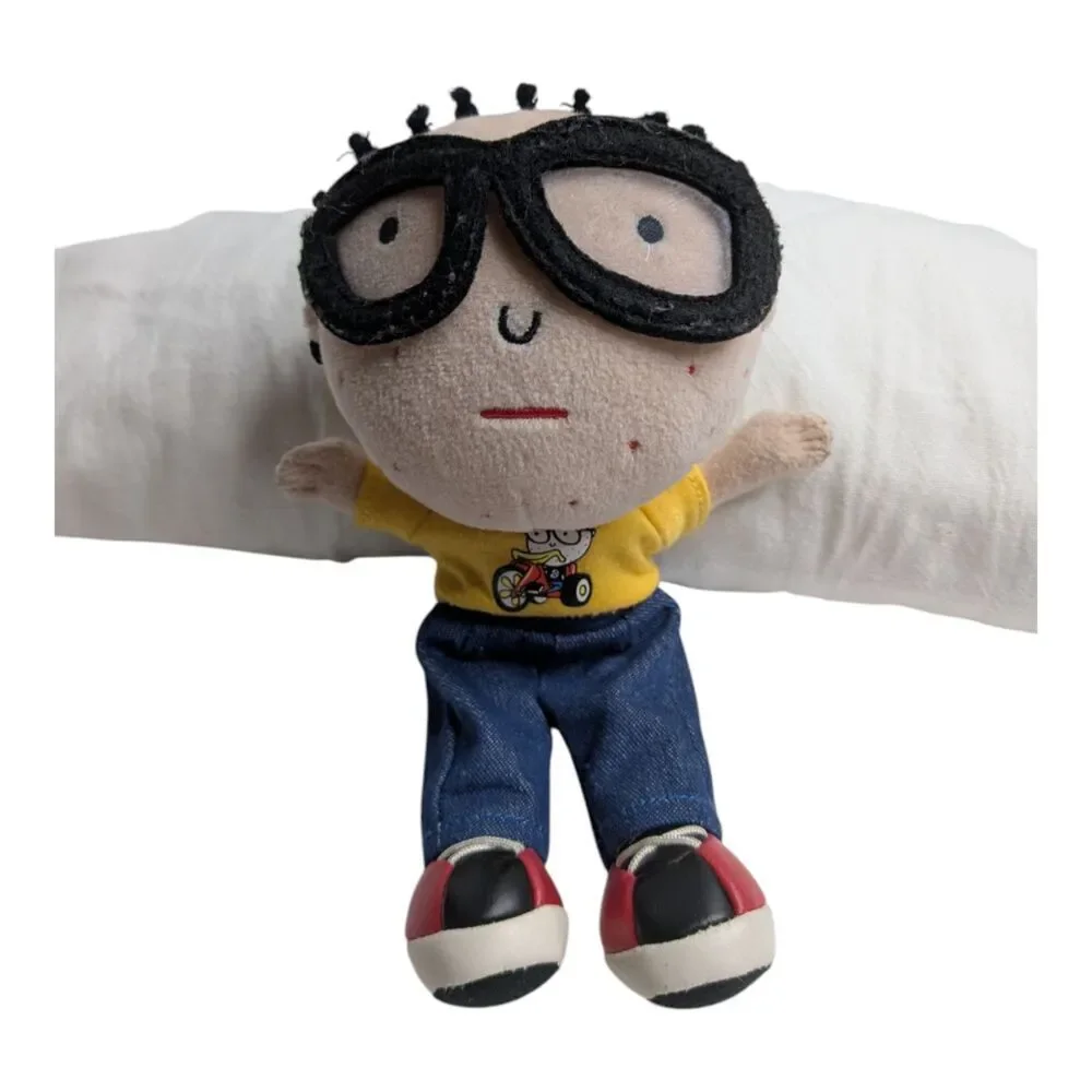 Vintage 2003 David & Goliath Stupid Factory Bonita Styles & Jack the Nerd Plush